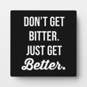 成功とジムのプラッやる気を起こさせるク フォトプラーク (正面)