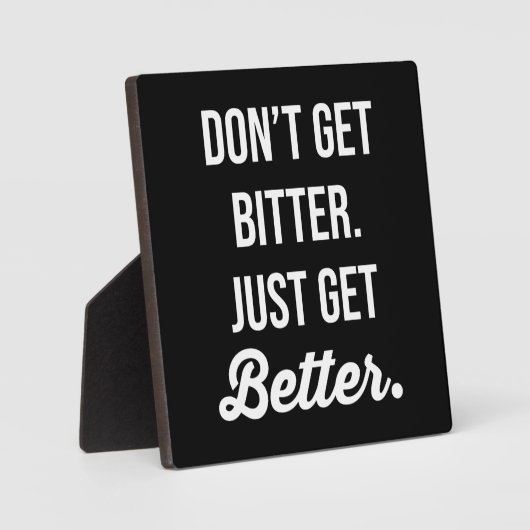 成功とジムのプラッやる気を起こさせるク フォトプラーク (正面)