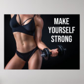 成功と体育のポスやる気を起こさせるター ポスター (正面)