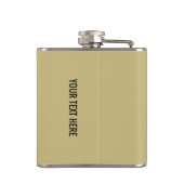 成功と価値のフラッやる気を起こさせるク フラスク (裏面)