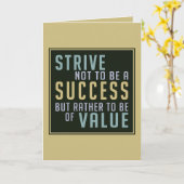 成功と値のグリーティやる気を起こさせるングカード カード (黄色い花)