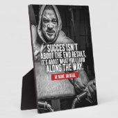 成功と学成功 – トレーニングインスピレーション フォトプラーク (側面)