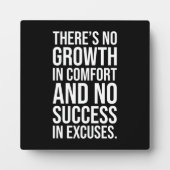 成功と心地よい – ハッスルやる気を起こさせるインド フォトプラーク (正面)