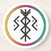 成功と繁栄Bindalenサンドストーンコースター コースター (正面)