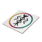 成功と繁栄Binderraceセラミックタイル タイル (側面)