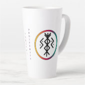 成功と繁栄Binderreラテマグ カフェラテマグ (右アングル)