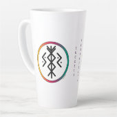 成功と繁栄Binderreラテマグ カフェラテマグ (左アングル)