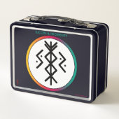 成功と繁栄Binderre #RuneKids メタルランチボックス (裏面)