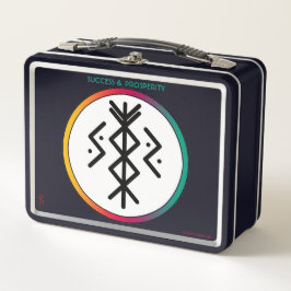 成功と繁栄Binderre #RuneKids メタルランチボックス