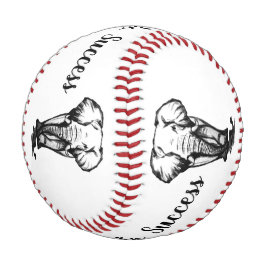 成功に直行 野球ボール