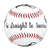 成功に直行 野球ボール (正面)