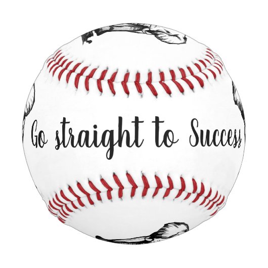 成功に直行 野球ボール (正面)