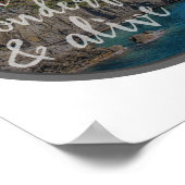 成功のためのやる気を起こさせる良い引用文 ポスター (角)