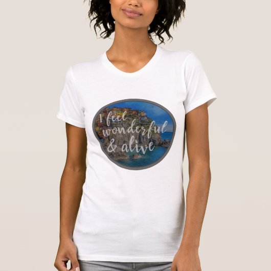 成功のためのやる気を起こさせる良い引用文 Tシャツ (正面)