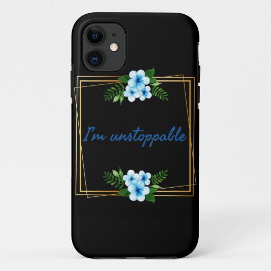 成功のためのポジティブな気分のアファメーション Case-Mate iPhoneケース (裏面)