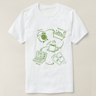 成功のためのルーチン Tシャツ