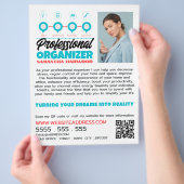 成功のための計画デザイン、プロフェッショナル主催者 チラシ (手)