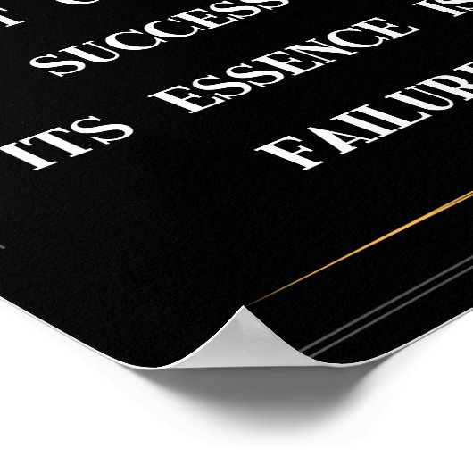成功のエッセンス・ポスター ポスター (角)