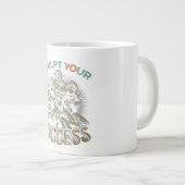 成功のスカルプト ジャンボコーヒーマグカップ (正面右)