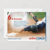 成功のポストカード ポストカード (正面/裏面)