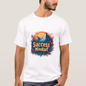 成功のマインドセット Tシャツ (正面)