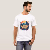 成功のマインドセット Tシャツ (正面フル)