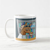 成功のマグへのEinstallion's Key先生の コーヒーマグカップ (左)