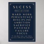 成功の代償 ポスター (正面)