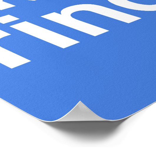 成功の作成 ポスター (角)