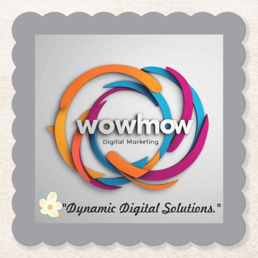 「成功の保証」 ペーパーコースター (正面)