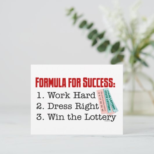 成功の公式 ポストカード (スタンド正面)