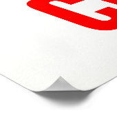 成功の勇気バスケットボール感動的 ポスター (角)