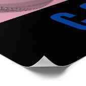 成功の勇気感動的野球 ポスター (角)