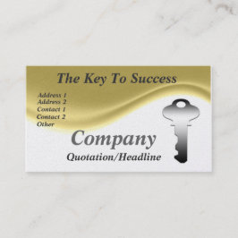 成功の名刺への鍵 名刺
