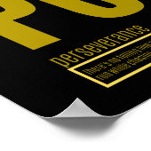 成功の基本要素 |忍耐力 ポスター (角)