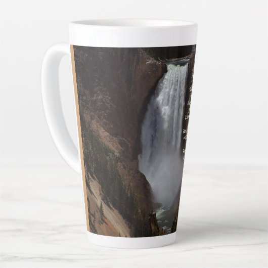 成功の尺度 カフェラテマグ (左アングル)