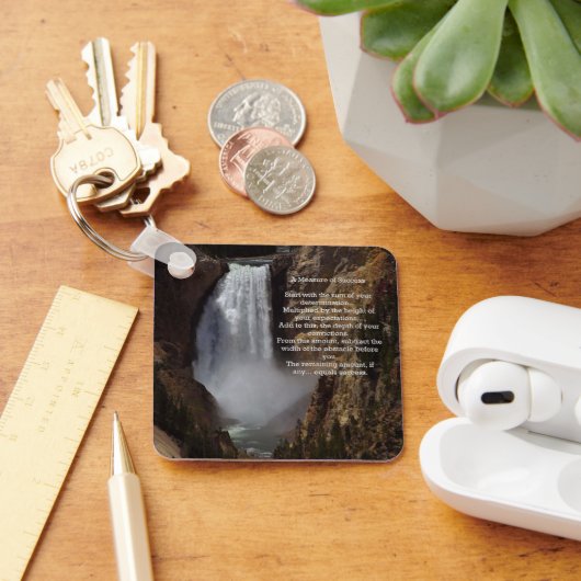 成功の尺度 キーホルダー (デスク)