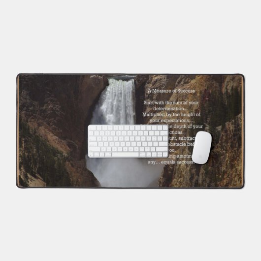 成功の尺度 デスクマット (キーボード&マウス)