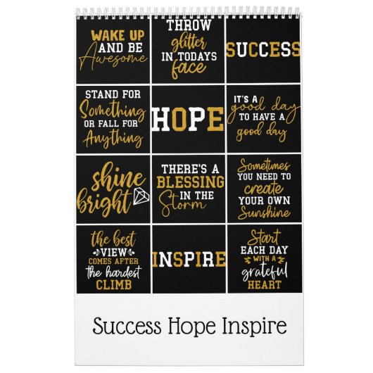成功の希望インスパイア カレンダー (カバー)