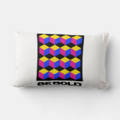 「成功の幾何学を受け入れる」 ランバークッション (裏面)