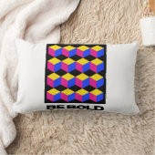 「成功の幾何学を受け入れる」 ランバークッション (ブランケット)