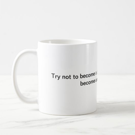 成功の引用文 コーヒーマグカップ (左)