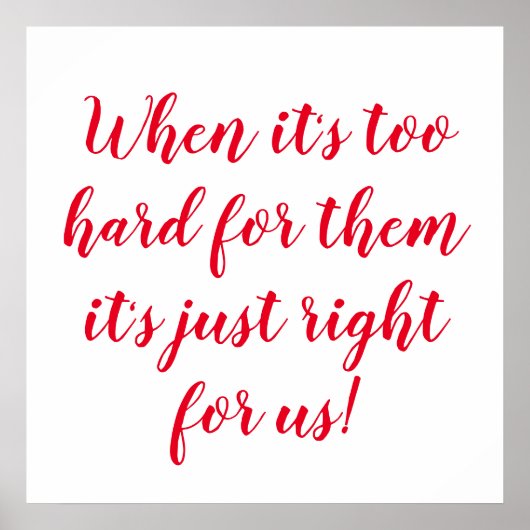 成功の手やる気を起こさせる書き ポスター (正面)