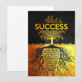 成功の木 失敗の木 招待状 (正面/裏面)