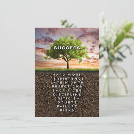 成功の木 招待状 (スタンド正面)