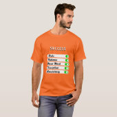 成功の条件を自分らしく Tシャツ (正面フル)