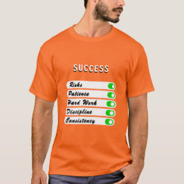 成功の条件を自分らしく Tシャツ