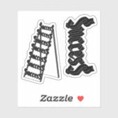 成功の梯子 シール (シート)