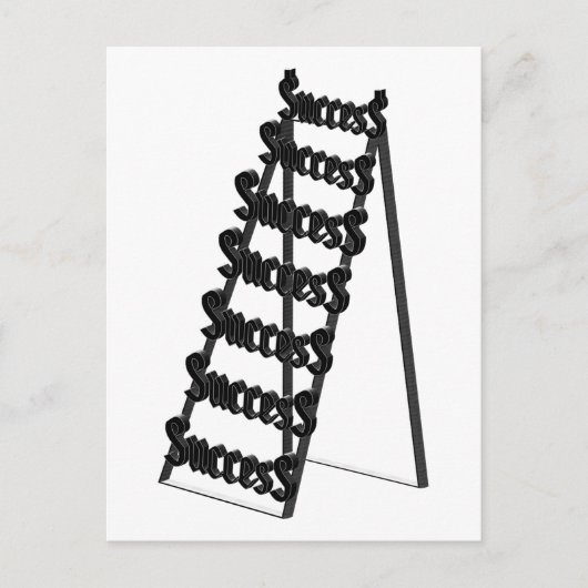 成功の梯子 ポストカード (正面)