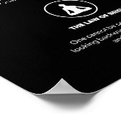 成功の法則 – ポスタやる気を起こさせるー ポスター (角)